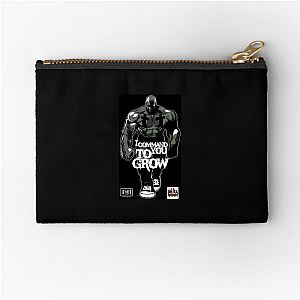 Respected Strength Coach Ct Fletcher Zipper Pouches