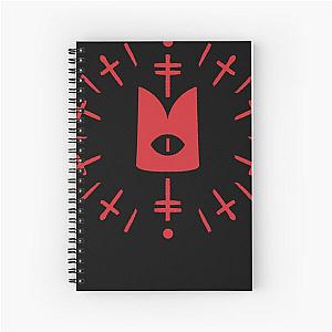 Cult Of The Lamb - Eye Crown (Ritual) Red Spiral Notebook