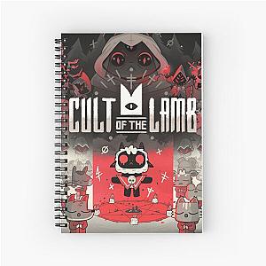 Cult Of The Lamb Spiral Notebook