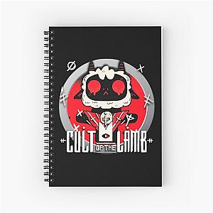 Cult Of The Lamb Spiral Notebook