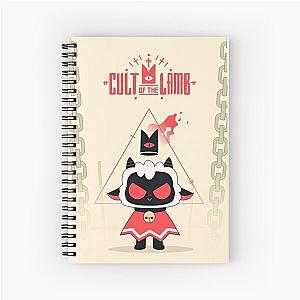 Cult Of The Lamb Spiral Notebook