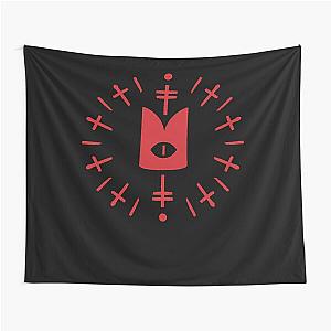 Cult Of The Lamb - Eye Crown (Ritual) Red Tapestry