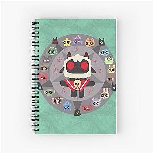 Cult of the Lamb Summoning Circle Spiral Notebook