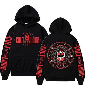Cartoon Game Cult of The Lamb Double Sided Graphic Hoodies