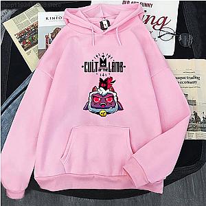 Cult of The Lamb Cartoon Game Print Hoodies