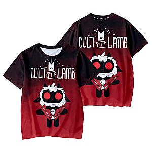 Cult of the Lamb Cartoon Game 3D Print Kid T-shirts