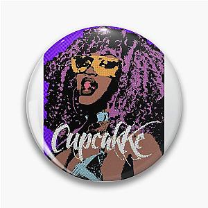 Cupcakke pop art Pin