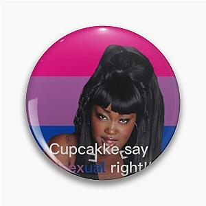 cupcakke tapestry sticker Pin