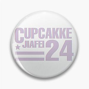 Pink CupcakKe Jiafei Presidential Campaign Pin