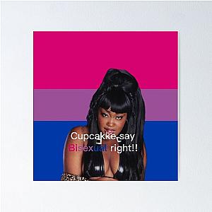 cupcakke tapestry sticker Poster