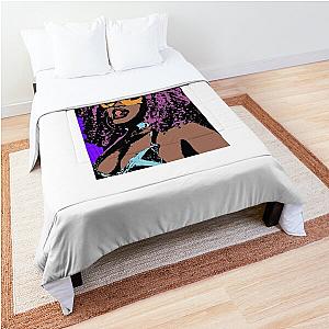 cupcakke style pop art Comforter