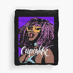 Cupcakke pop art Duvet Cover