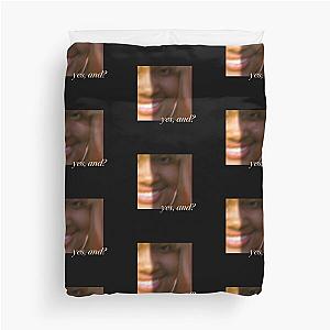 yes, and? CUPCAKKE VERSION Duvet Cover