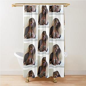 Cupcakke Full Print Sleeveless Top Shower Curtain