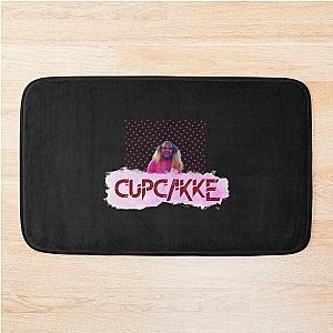 CupcakKe - Picking Cotton  Red   Bath Mat