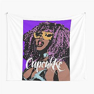 Cupcakke pop art Classic Tapestry