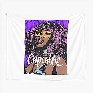 Cupcakke pop art Tapestry