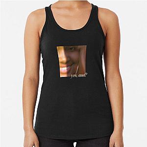 yes, and? CUPCAKKE VERSION Racerback Tank Top