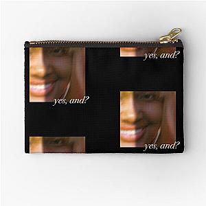 yes, and? CUPCAKKE VERSION Zipper Pouch