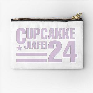 Pink CupcakKe Jiafei Presidential Campaign Zipper Pouch