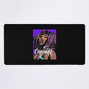 Cupcakke pop art Desk Mat