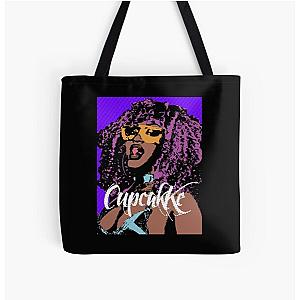 Cupcakke pop art All Over Print Tote Bag