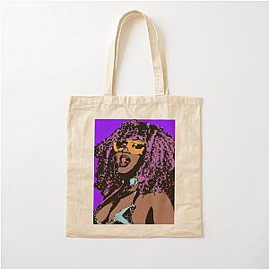 cupcakke style pop art Cotton Tote Bag