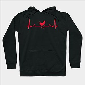 Chicken Heartbeat Animal Funny Gift  Hoodie TP1501