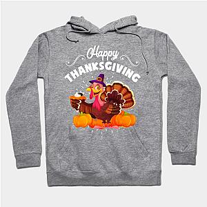 Happy Thanksgiving Turkey Day Thanksgiving Gobbled Turkeys  Hoodie TP1501