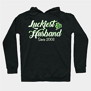 Luckiest Husband Since 2003 St. Patrick's Day Wedding Anniversary  Hoodie TP1501