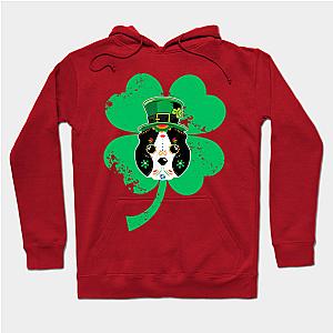 Funny Skull Dog Face St Patrick Day Chow Chow  Hoodie TP1501