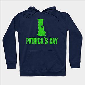 Border collie Irish Clover St Patrick Day Dog  Hoodie TP1501