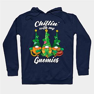 Chillin' With My Gnomies Three Gnomes St Patricks Day  Hoodie TP1501