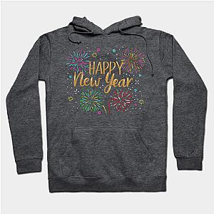 Happy New Year Holiday Fireworks Celebration Gift  Hoodie TP1501