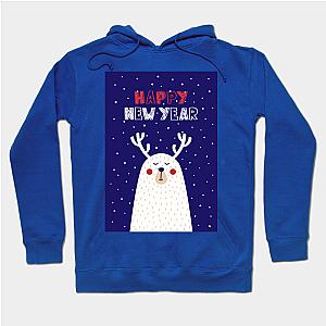 Happy New Year Deer 02  Hoodie TP1501