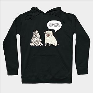 pug's love  Hoodie TP1501