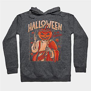 Halloween Is My Religion - Pumpkin Skull Gift  Hoodie TP1501