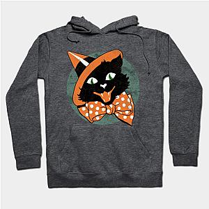 Vintage Halloween Black Cat  Hoodie TP1501