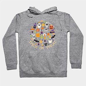 Retro Trick Or Treat Halloween Collage  Hoodie TP1501