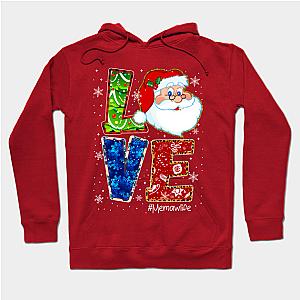 Love Memaw Life Santa Leopard Thanksgiving #memawlife  Hoodie TP1501