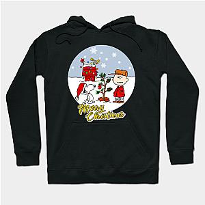 Charlie brown and snoopy - merry christmas  Hoodie TP1501