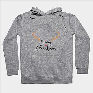 Merry Christmas red nose antler gift  Hoodie TP1501