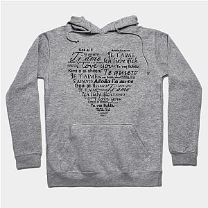 I love you in other languages  Hoodie TP1501