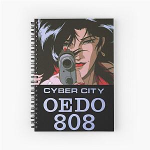 Sarah Fan Art Spiral Notebook - Cyber City Oedo 808