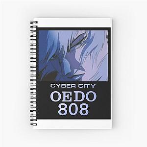 Cyber City Oedo 808 Merrill "Benten" Yanagawa Fan Art Spiral Notebook