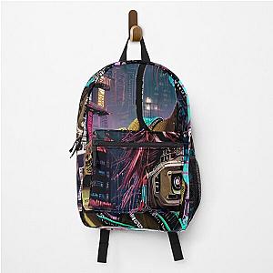 Cyber City Scene Backpack - Andy Aces, Chromer Psycho