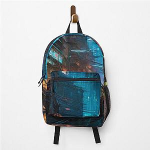 Cyber City Cityscape Backpack - Streets