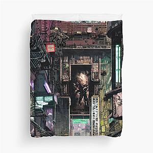 Cyber City Scene Duvet Cover - 10th Dimension