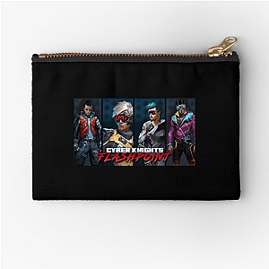 Cyber Knights Flashpoint Merch For Fans Cyber Knights Flashpoint Zipper Pouches
