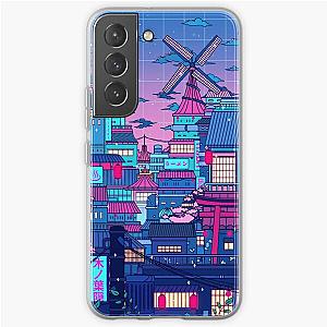 Cyberpunk Cases - Cyberpunk Village Samsung Galaxy Soft Case RB1110